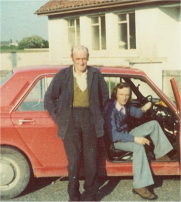 Davey and Tommy and red Hillman Hunter